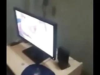 indian girlfriend witnessing porn with boyfriend